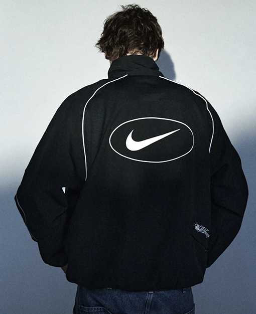 シュプリームコピー X Nike SS25 TRACK JACKET ヴィンテージスポーツウインドブレーカージャケット
