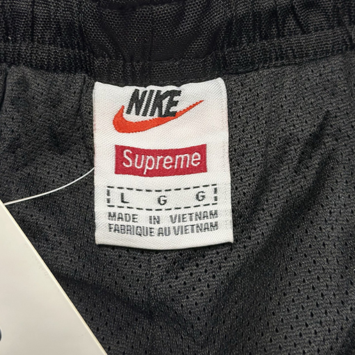 シュプリームコピー X Nike SS25 TRACK PANT 刺繍ロゴスポーツカジュアルパンツ