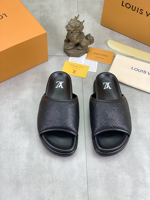 ルイヴィトンスーパーコピー LV 新しい水染め牛のスリッパ