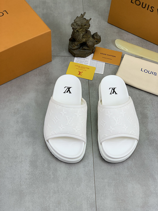 ルイヴィトンスーパーコピー LV 新しい水染め牛のスリッパ