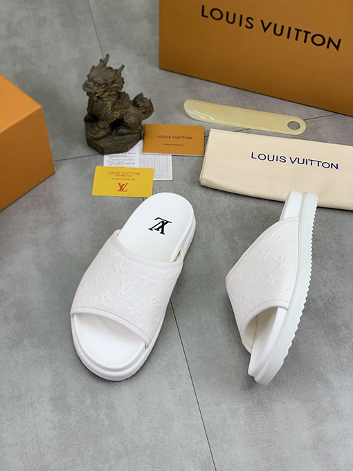 ルイヴィトンスーパーコピー LV 新しい水染め牛のスリッパ