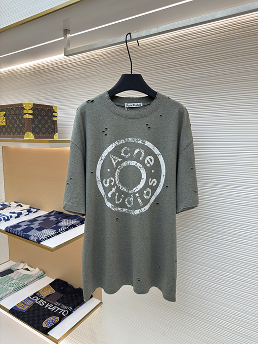 アクネストゥディオズ ファッション古着プリント半袖Tシャツ
