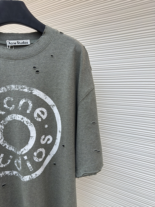 アクネストゥディオズ ファッション古着プリント半袖Tシャツ