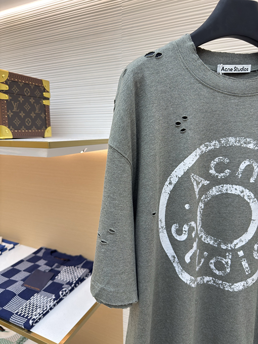 アクネストゥディオズ ファッション古着プリント半袖Tシャツ