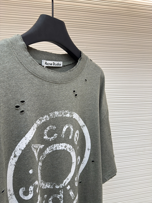 アクネストゥディオズ ファッション古着プリント半袖Tシャツ