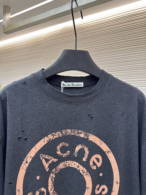 アクネストゥディオズ ファッション古着プリント半袖Tシャツ