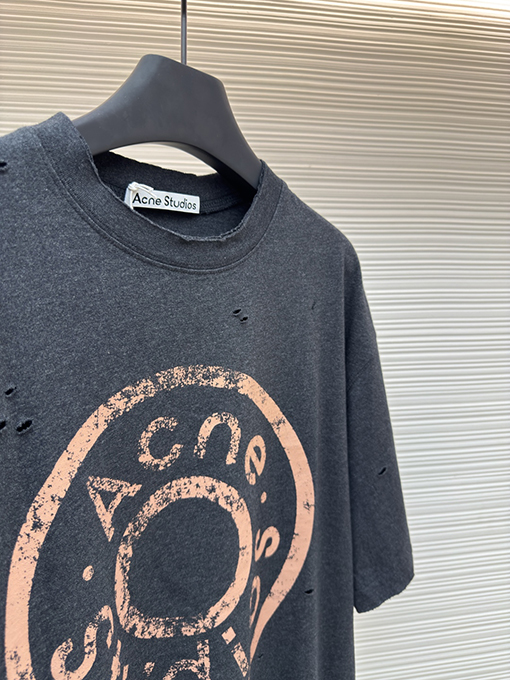 アクネストゥディオズ ファッション古着プリント半袖Tシャツ