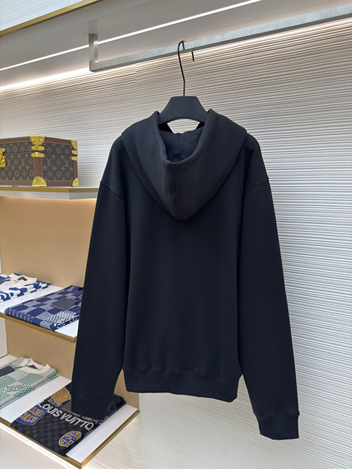 ディオールコピー ロゴ刺繍長袖パーカー