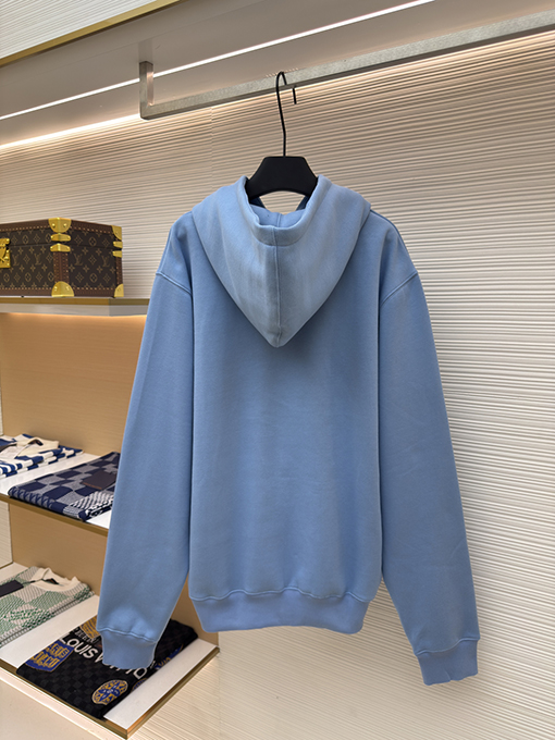 ディオールコピー ロゴ刺繍長袖パーカー
