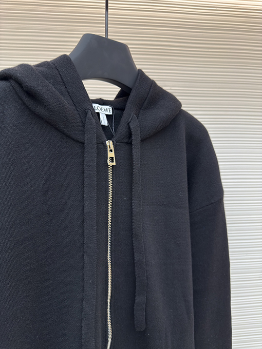 ロエベスーパーコピー 秋冬の新しい Loewe Anagram ジップアップパーカー