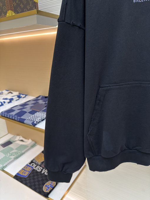 バレンシアガ Balenciaga ホットドリル穴フード付きパーカー