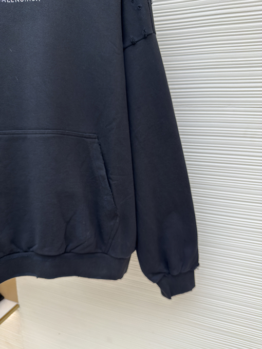 バレンシアガ Balenciaga ホットドリル穴フード付きパーカー