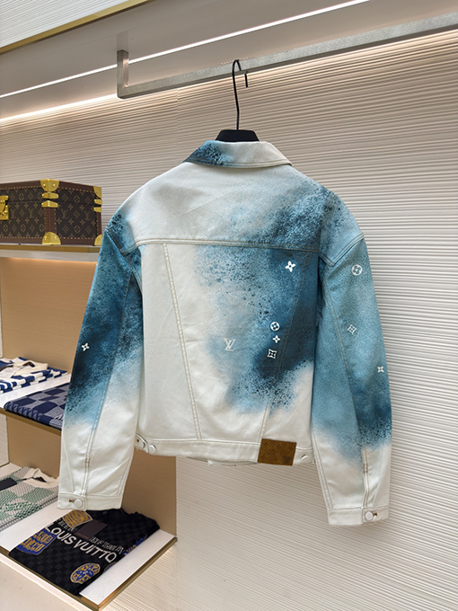 ルイヴィトン ファッションデジタル直噴プリント水墨画コート