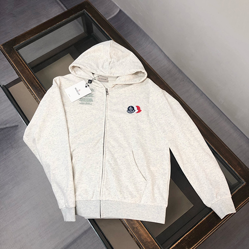 モンクレール 新しいカップルフード付きジッパーパーカー