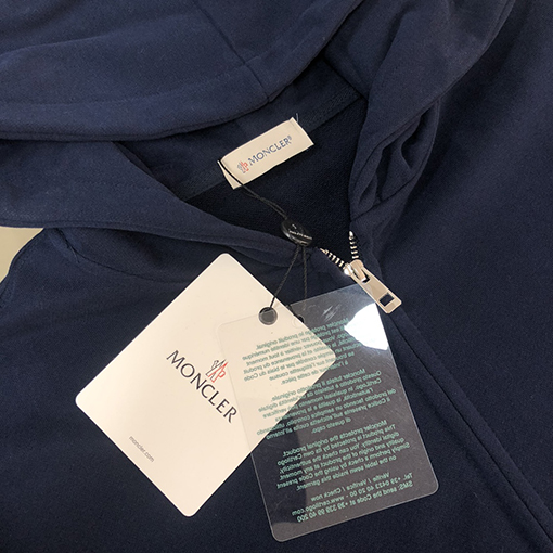 モンクレール 新しいカップルフード付きジッパーパーカー