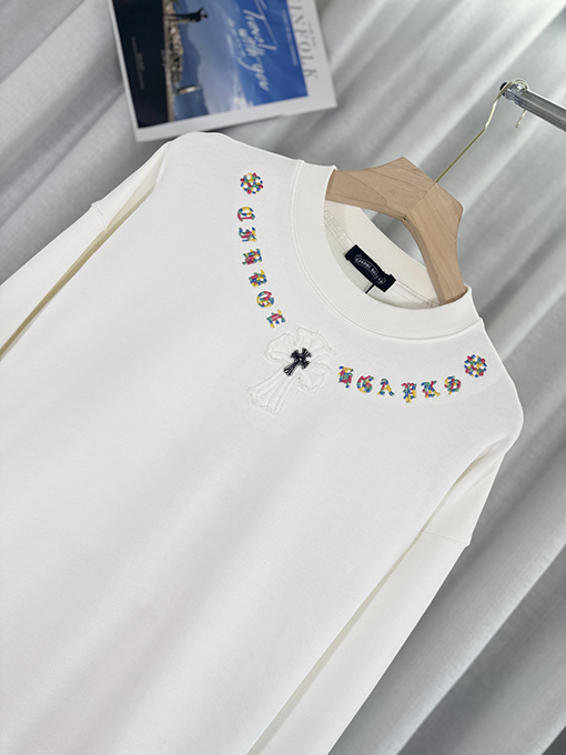クロムハーツスーパーコピー 新しい布刺繍カジュアルパーカー