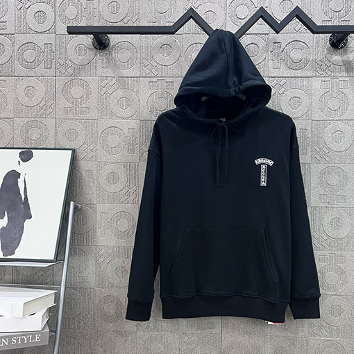 クロムハーツ ファッションクラシックサンスクリット文字ロゴ刺繍パーカー