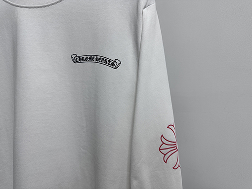 クロムハーツ ファッション落書き文字限定サンスクリットプリント長袖シャツ