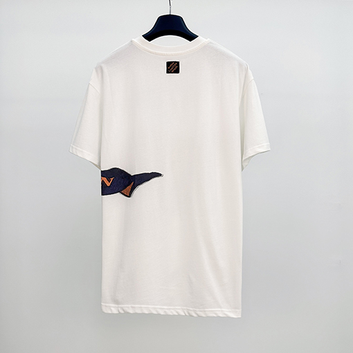 ルイヴィトン デジタルプリント半袖Tシャツ