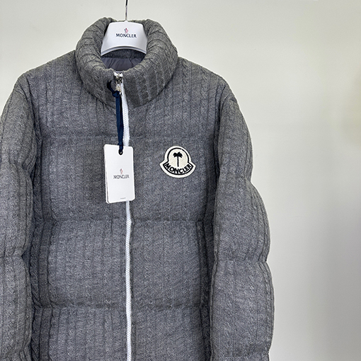 Moncler X Palm Angels コラボニットダウンジャケット