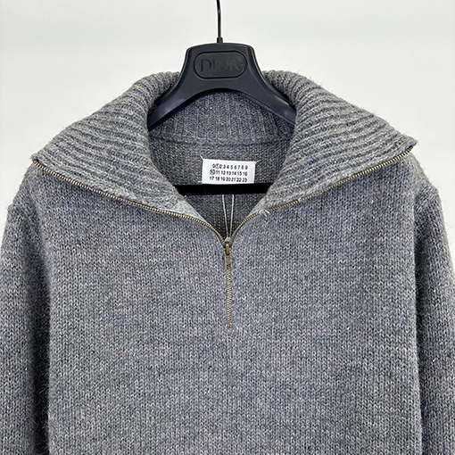マルタンマルジェラ Maison Margiela ハーフジップニットセーター