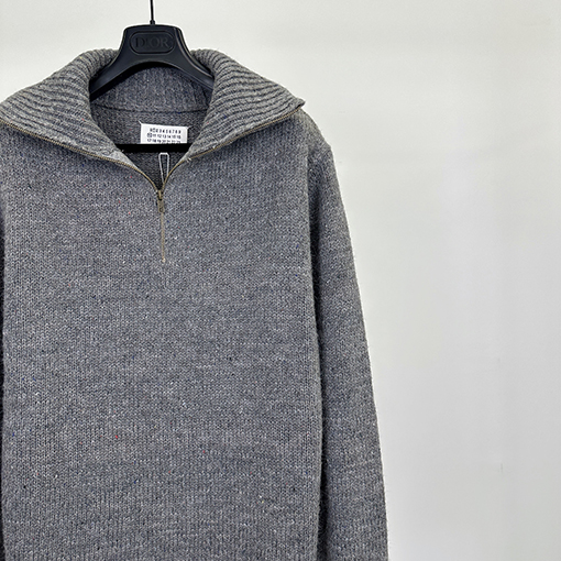 マルタンマルジェラ Maison Margiela ハーフジップニットセーター