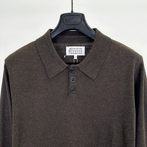 マルタンマルジェラ Maison Margiela エルボーパネルポロセーター