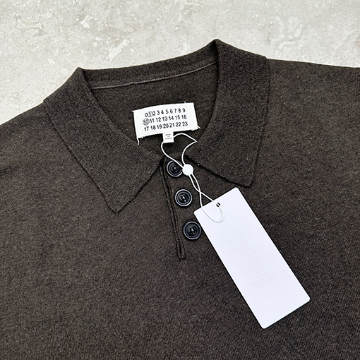 マルタンマルジェラ Maison Margiela エルボーパネルポロセーター