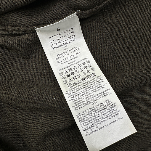 マルタンマルジェラ Maison Margiela エルボーパネルポロセーター