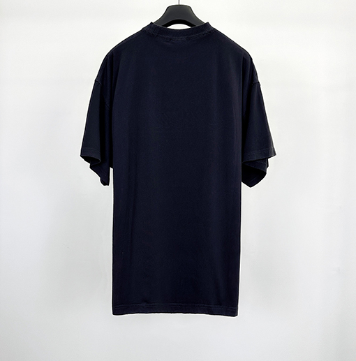 バレンシアガスーパーコピー Balenc1aga パッチワーク刺繍半袖Tシャツ