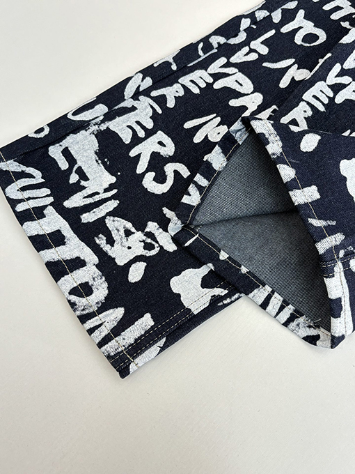 ルイヴィトン Nigo コラボレーショングラフィティデニムストレートレッグパンツ