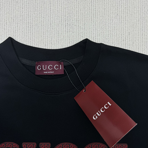 グッチスーパーコピー 新ロゴクルーネックスパーカー