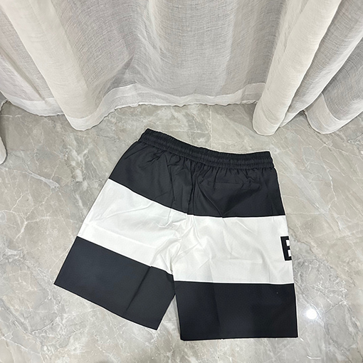 バレンシアガ Balenc1aga パネル付きカジュアルビーチショーツ