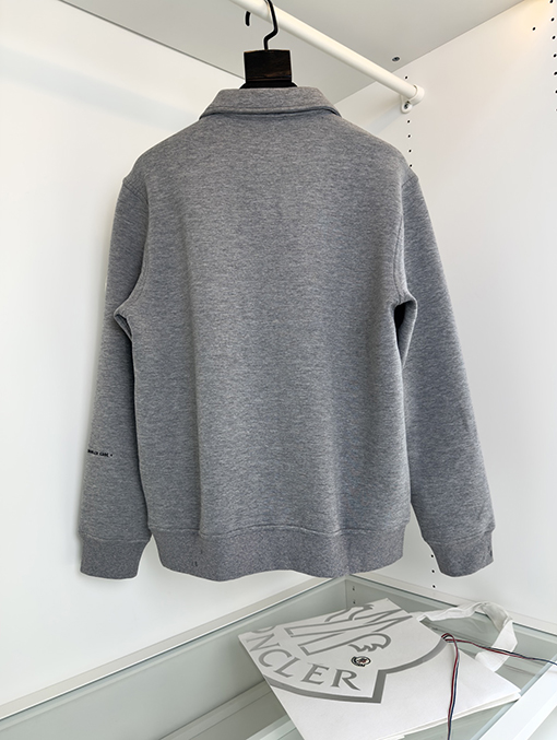 Moncler X Fragment ジョイントコンポジットフリースジッパーラペルスウェットシャツジャケット