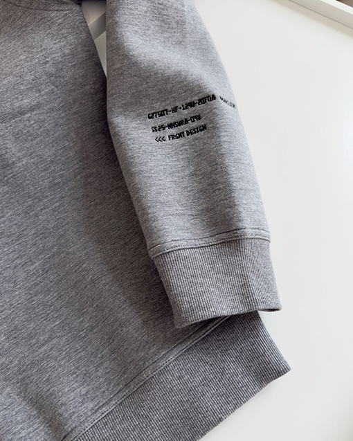 Moncler X Fragment ジョイントコンポジットフリースジッパーラペルスウェットシャツジャケット