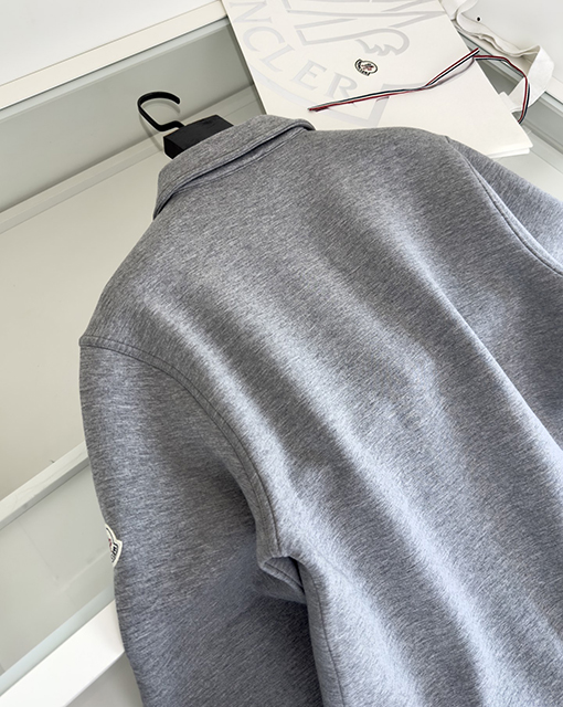 Moncler X Fragment ジョイントコンポジットフリースジッパーラペルスウェットシャツジャケット