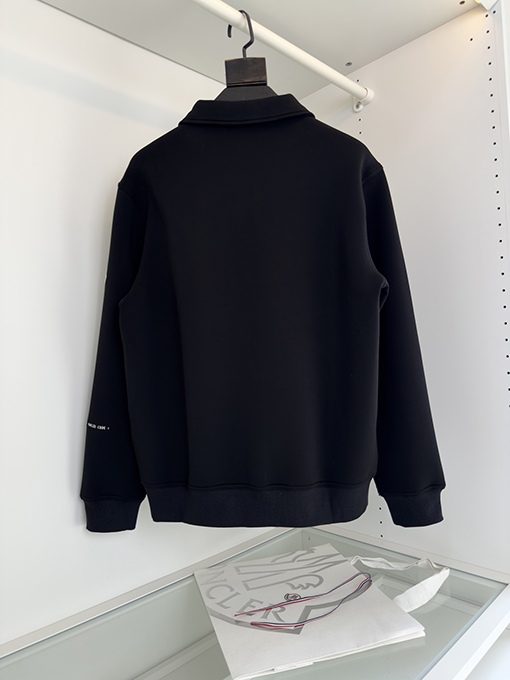 Moncler X Fragment ジョイントコンポジットフリースジッパーラペルスウェットシャツジャケット
