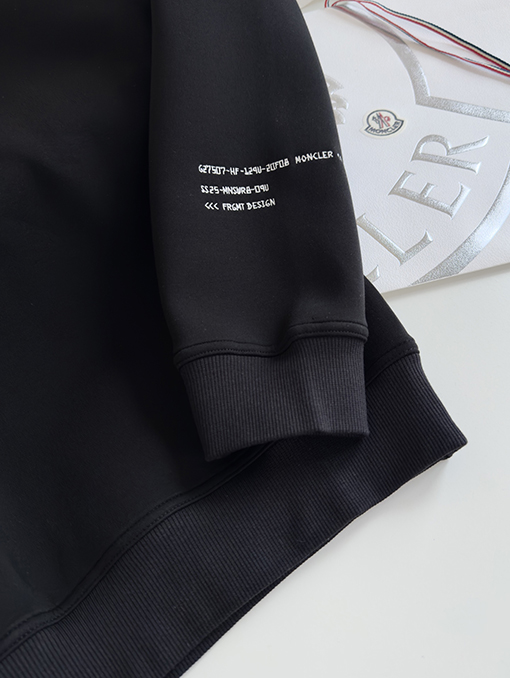 Moncler X Fragment ジョイントコンポジットフリースジッパーラペルスウェットシャツジャケット