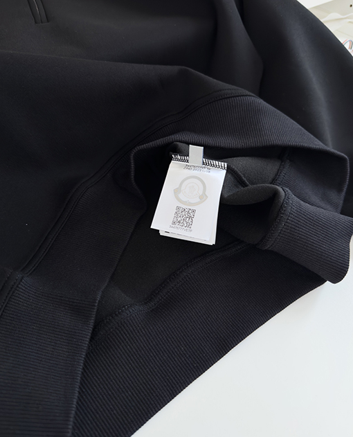 Moncler X Fragment ジョイントコンポジットフリースジッパーラペルスウェットシャツジャケット