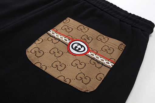 グッチスーパーコピー 新しい刺繍ロゴニットショーツ