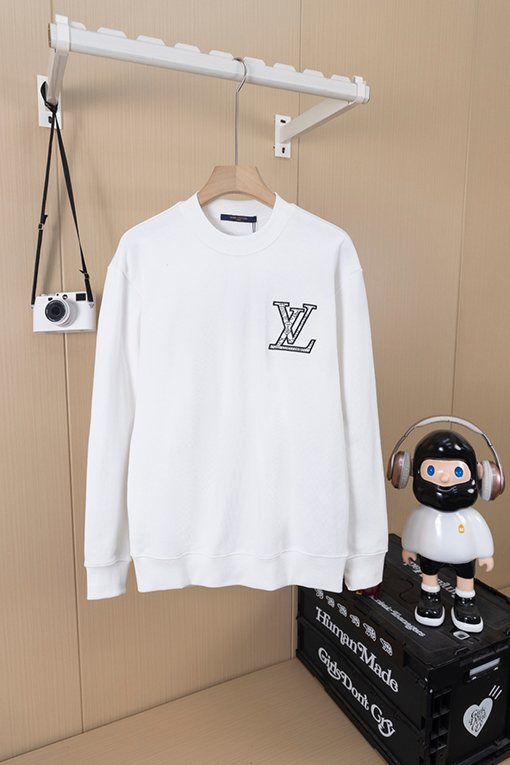 ルイヴィトン LV 小花柄刺繍クルーネックスパーカー