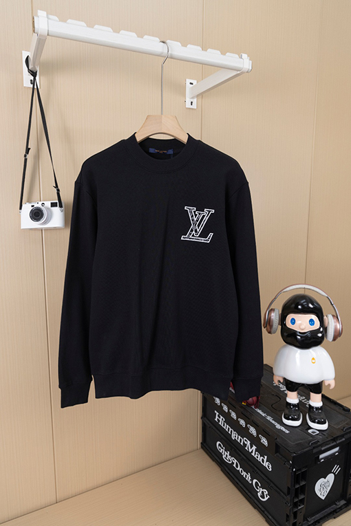 ルイヴィトン LV 小花柄刺繍クルーネックスパーカー