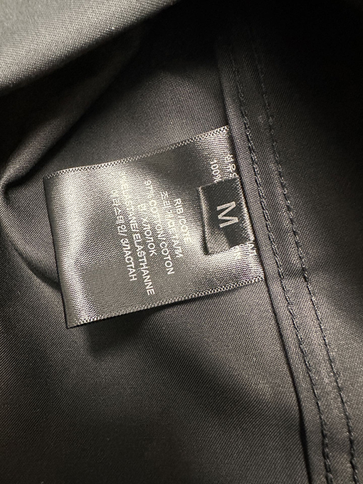 ヴェトモン VETEMENTS 新しい厚手の長繊維コットンシャツ