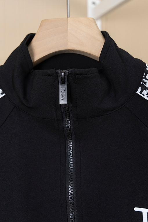 ディオール D1or 小さなウェブロゴ刺繍入りジャケット