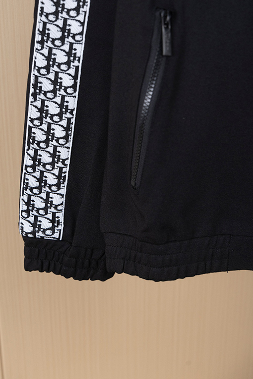 ディオール D1or 小さなウェブロゴ刺繍入りジャケット
