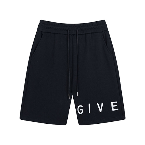 ジバンシイ GIVENCHY クラシックな刺繍ロゴクロップドパンツ