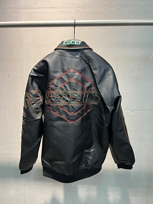 グッチコピー GUCCI 新しいバイクレザージャケット