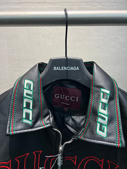 グッチコピー GUCCI 新しいバイクレザージャケット
