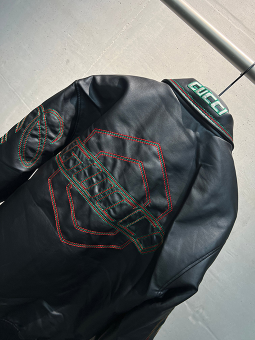 グッチコピー GUCCI 新しいバイクレザージャケット