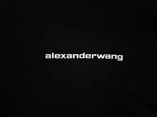 アレキサンダーワンコピー alexanderwang 新しい小さなロゴプリントの長袖シャツ